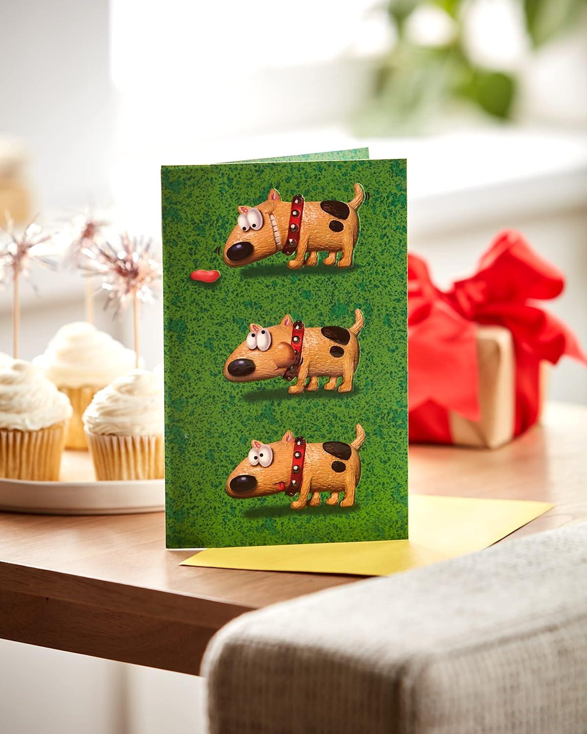 image:imageAmerican Greetings Funny Birthday Card Dog with Bubble GumDog with Bubble Gum