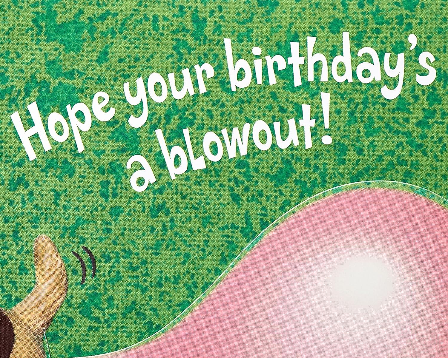 image:imageAmerican Greetings Funny Birthday Card Dog with Bubble GumDog with Bubble Gum