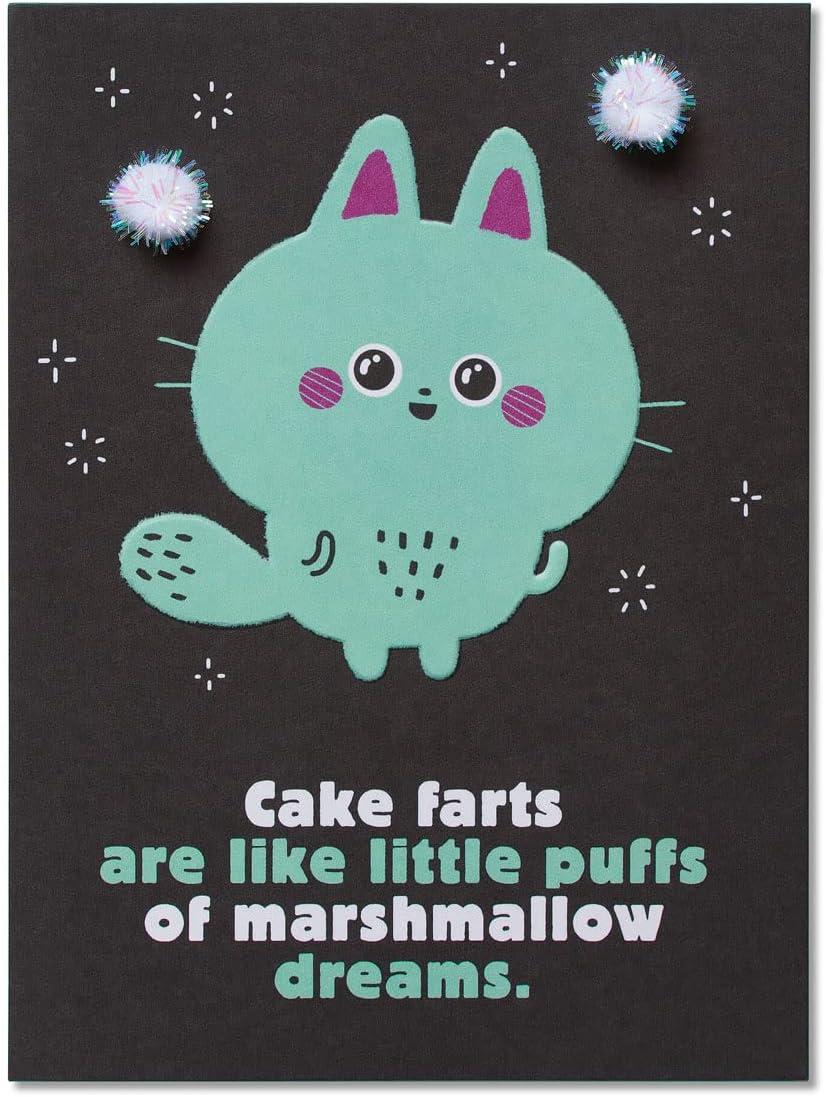 image:imageAmerican Greetings Funny Birthday Card Dog with Bubble GumMarshmallow Dreams