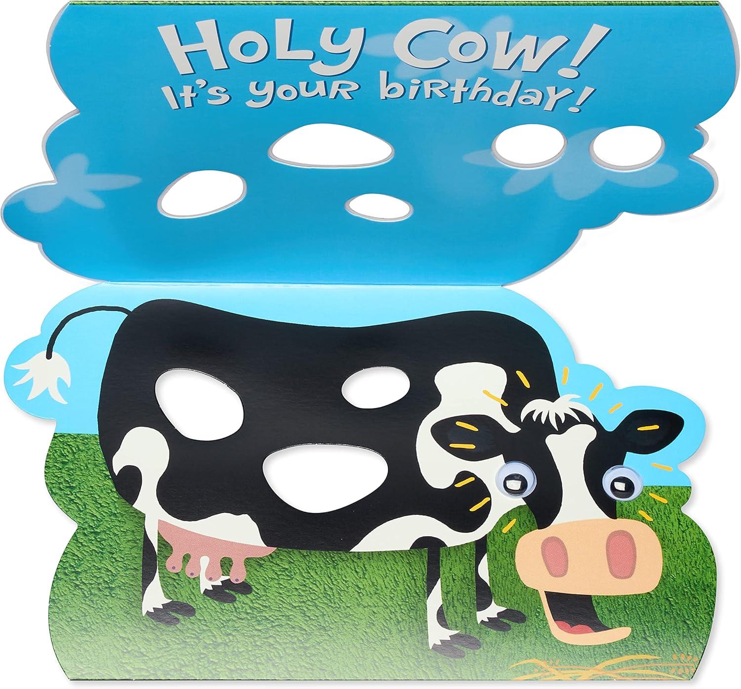 image:imageAmerican Greetings Funny Birthday Card Holy CowCow Birthday Card