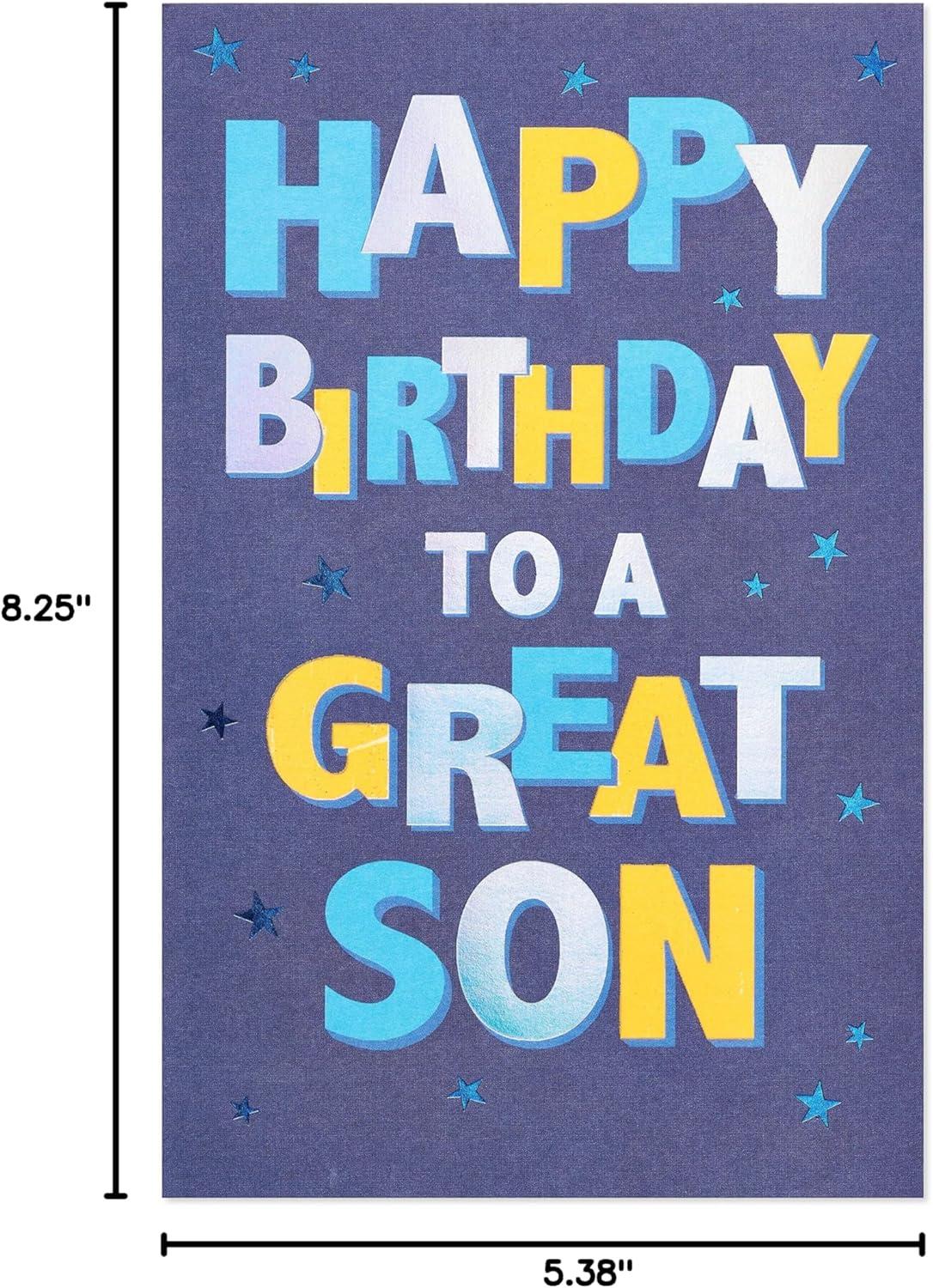 image:imageAmerican Greetings Funny Birthday Card for Son Lifes BetterCelebrate