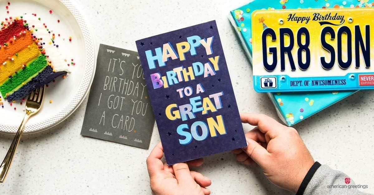 image:imageAmerican Greetings Funny Birthday Card for Son Lifes BetterCelebrate