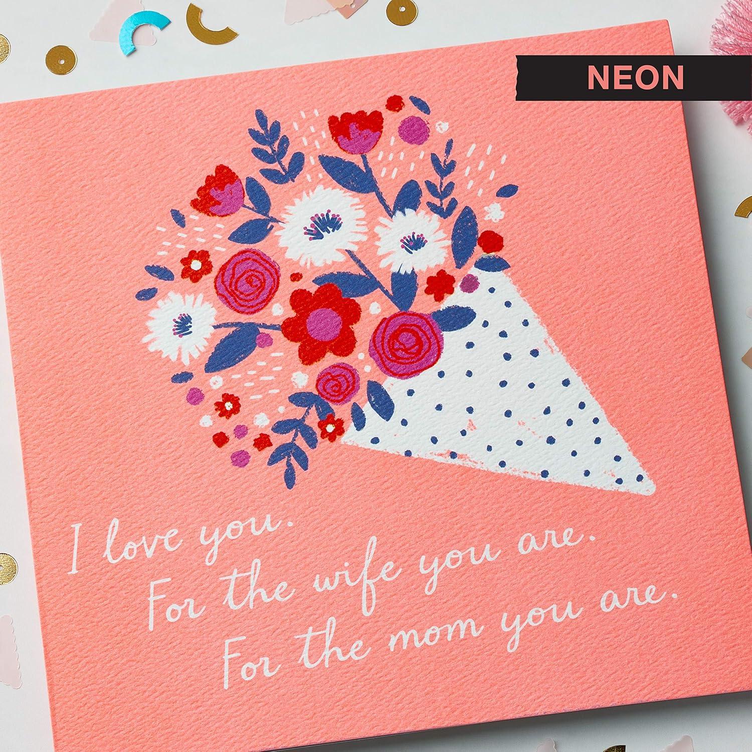 image:imageAmerican Greetings Mothers Day Card for Wife from Husband Mean The World To MeBouquet