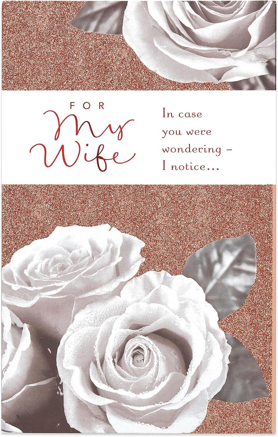 image:imageAmerican Greetings Mothers Day Card for Wife from Husband Mean The World To MeI Notice Mothers Day Card for Wife