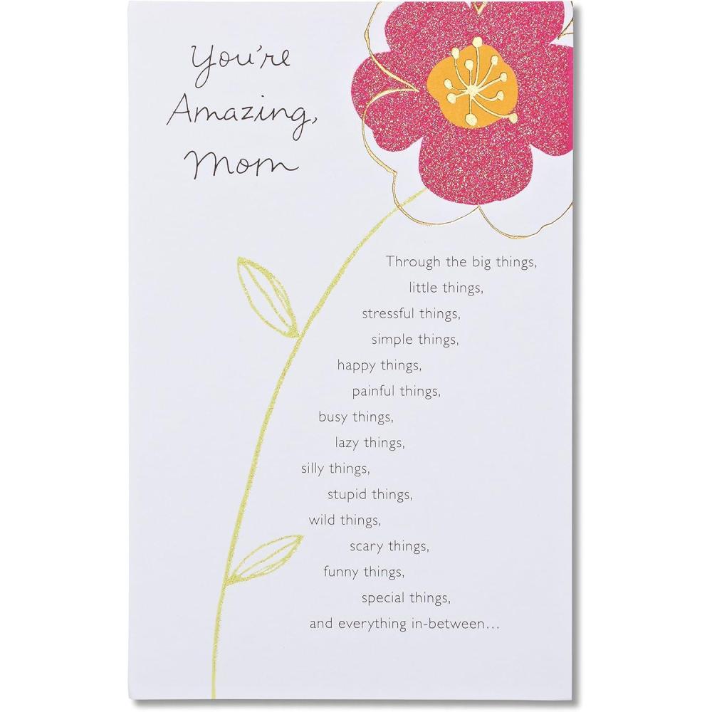 image:imageAmerican Greetings Birthday Card for Mom Celebrating You TodayFloral  Youre Amazing