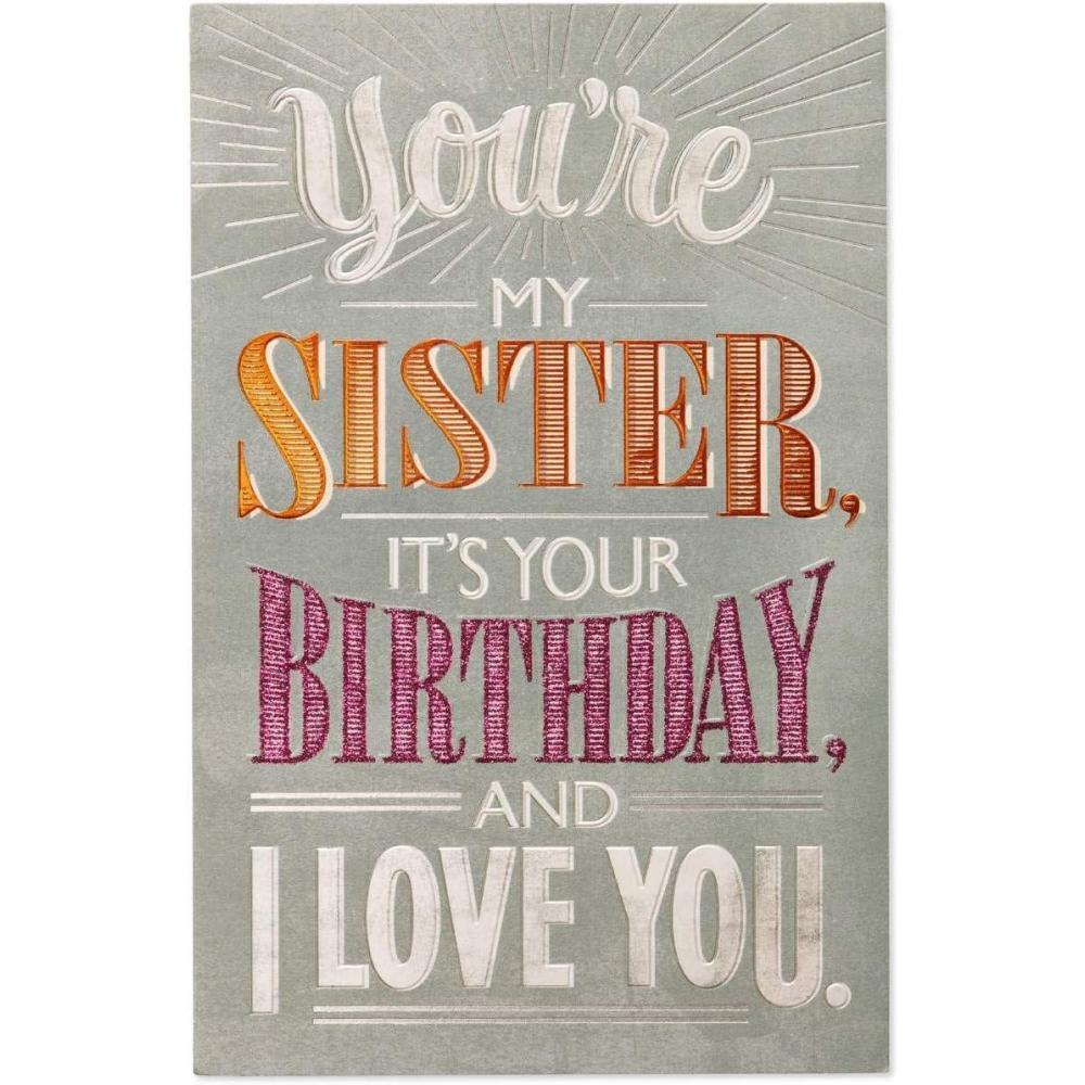 image:imageAmerican Greetings Birthday Card for Sister Deal with It