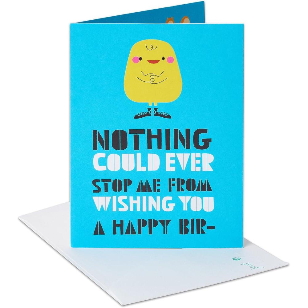 image:imageAmerican Greetings Funny Birthday Card Holy CowDistracted Squirrel