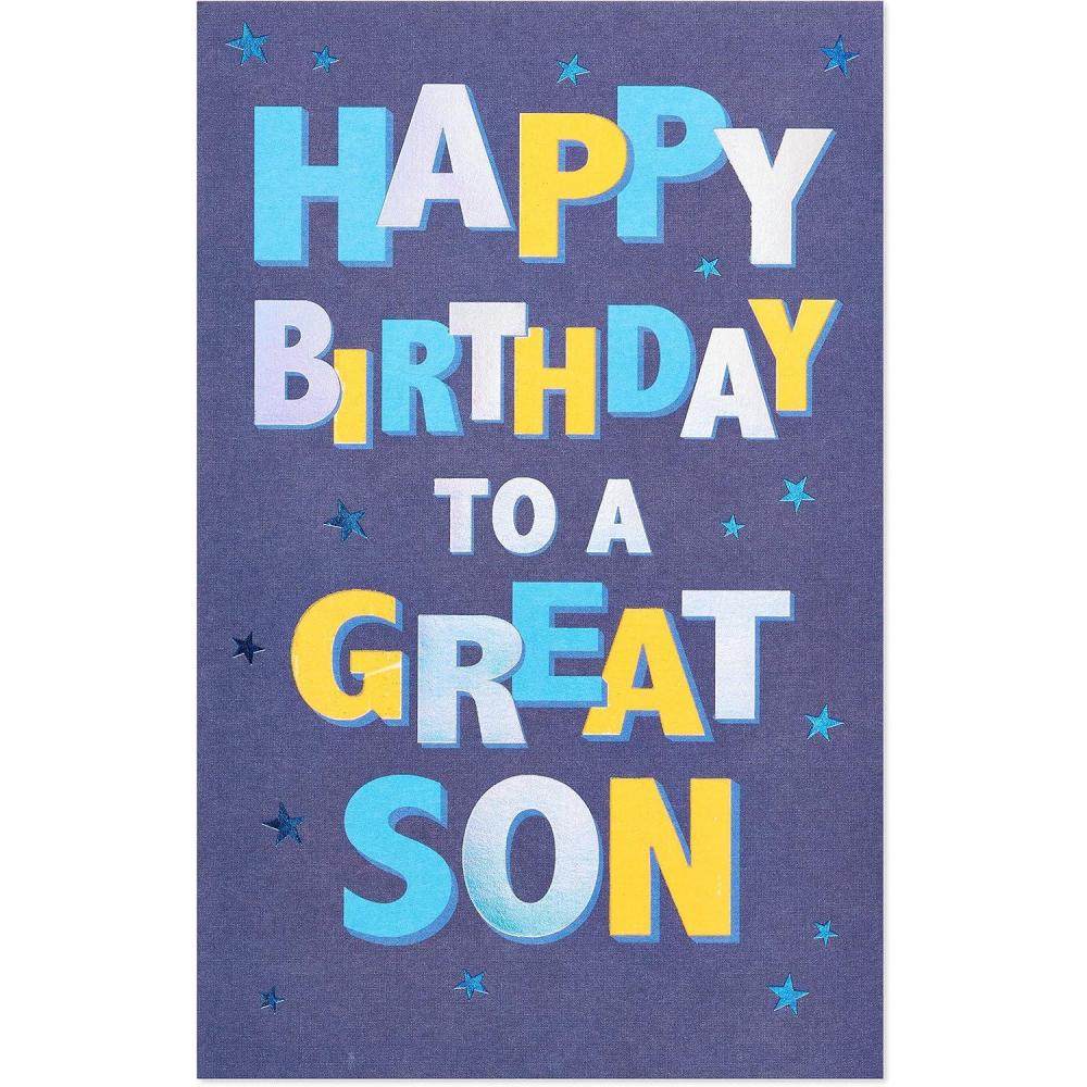 image:imageAmerican Greetings Funny Birthday Card for Son Lifes BetterCelebrate