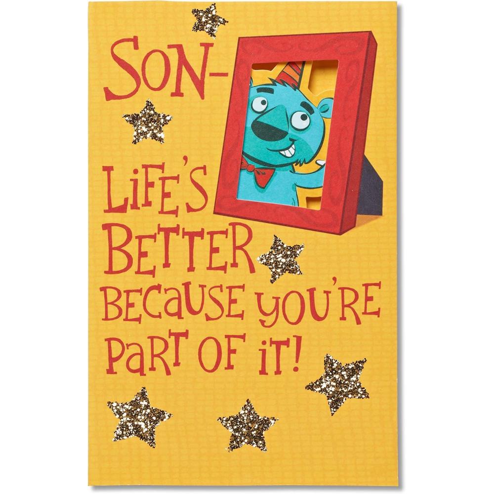 image:imageAmerican Greetings Funny Birthday Card for Son Lifes BetterLifes Better