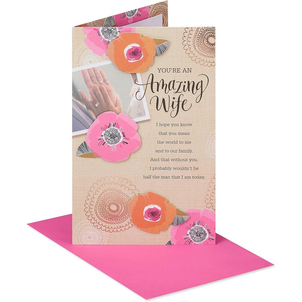 image:imageAmerican Greetings Mothers Day Card for Wife from Husband Mean The World To MeYou Mean the World to Me
