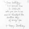 American Greetings Birthday Card for Husband (Early Days)(Hearts and Brush Strokes)
