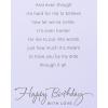 American Greetings Birthday Card for Husband (Early Days)(My Life Partner)