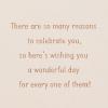 American Greetings Birthday Card for Mom from Son (Makes You Wonderful)(Reasons to Celebrate)