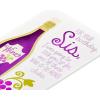 American Greetings Birthday Card for Sister (We’re Sisters)(Wine-of-the-Month)