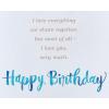 American Greetings Birthday Card for Wife (You Make the World a Magical Place)(My Best Friend)