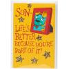 American Greetings Funny Birthday Card for Son (Life’s Better)(Life’s Better)