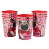 American Greetings Valentine’s Day Doug the Pug Party Supplies, 16 oz. Reusable Plastic Party Cups (8-Count)