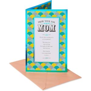 American Greetings Birthday Card for Mom from Son (Makes You Wonderful)(Makes You Wonderful)