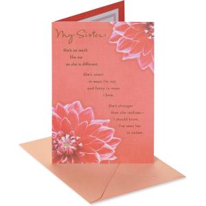 American Greetings Birthday Card for Sister (My Amazing Sister)