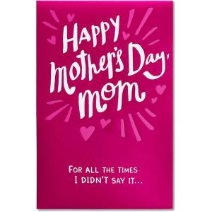 American Greetings Funny Mothers Day Pop Up Card (I Love You)(I Love You)