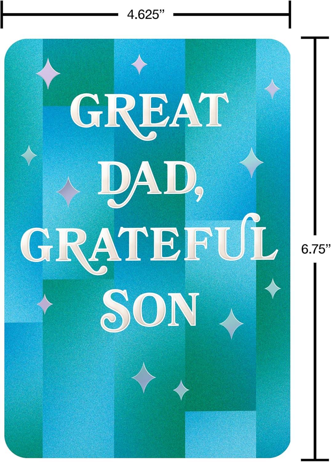 image:imageAmerican Greetings Birthday Card for Dad from Son Happy Birthday Dad Card For All the ThingsPattern with Stars