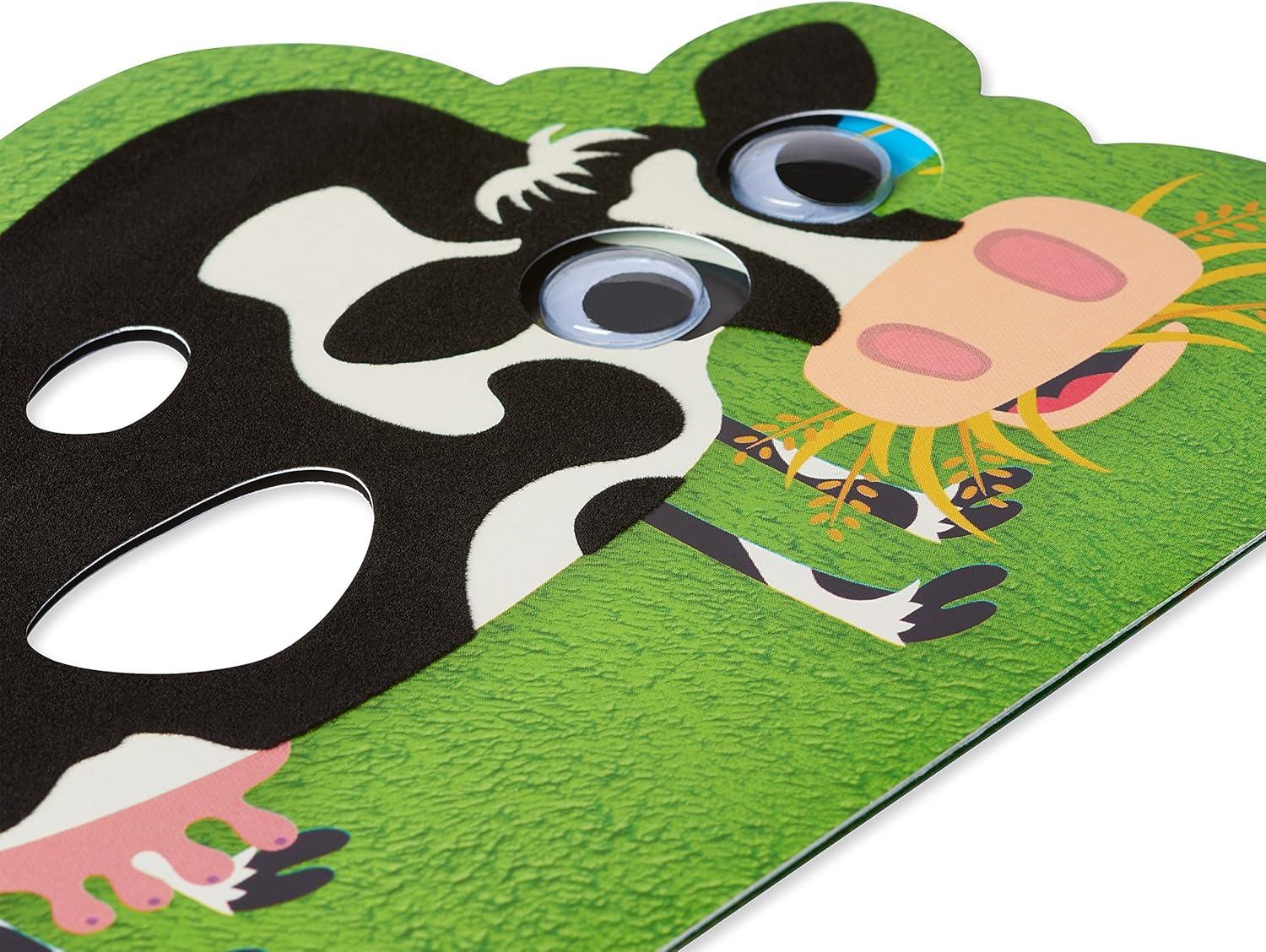 image:imageAmerican Greetings Funny Cow Birthday Greeting Card with Googly Eyes