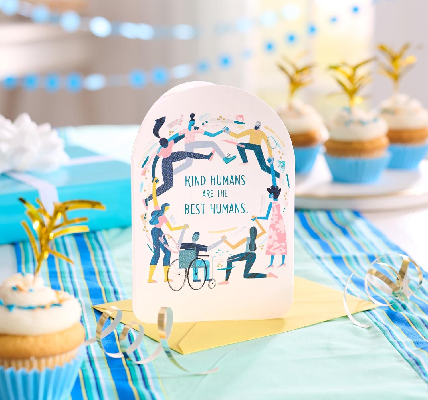 image:imageAmerican Greetings Multilingual Birthday Card Joy All DayKind Humans Circle
