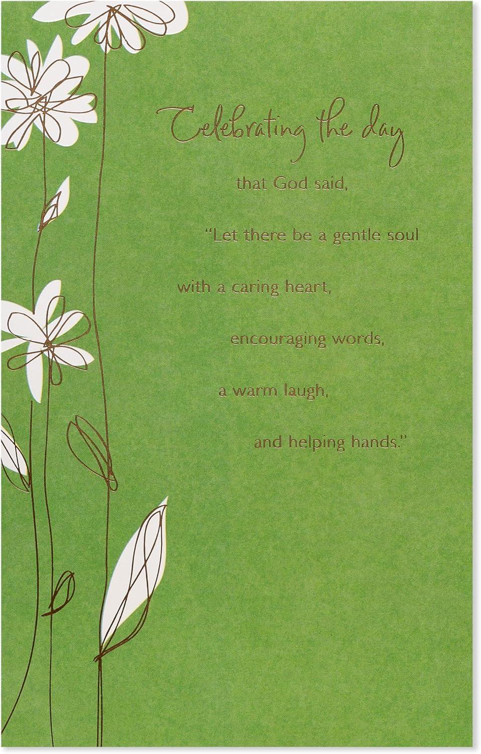 image:imageAmerican Greetings Religious Birthday Card Plus OneA Gentle Soul