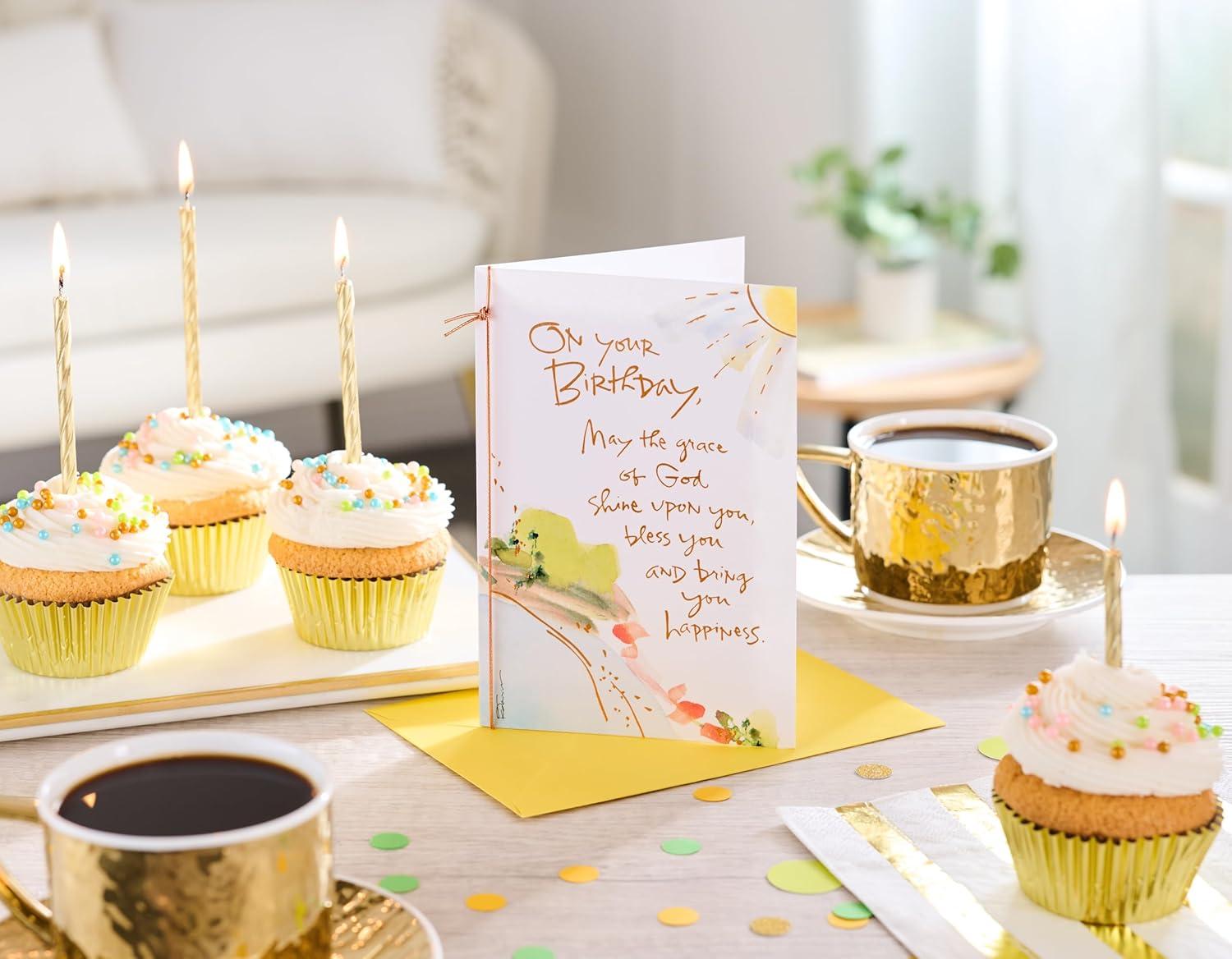 image:imageAmerican Greetings Religious Birthday Card Plus OneWonderful Birthday