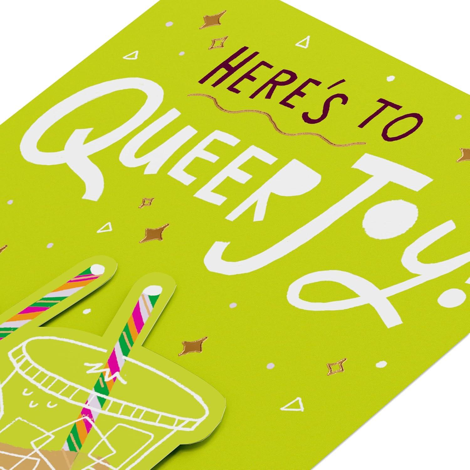 image:imageAmerican Greetings Supportive Pride Birthday Card for LGBTQIA Friends and Family Feel All ThatIced Coffee