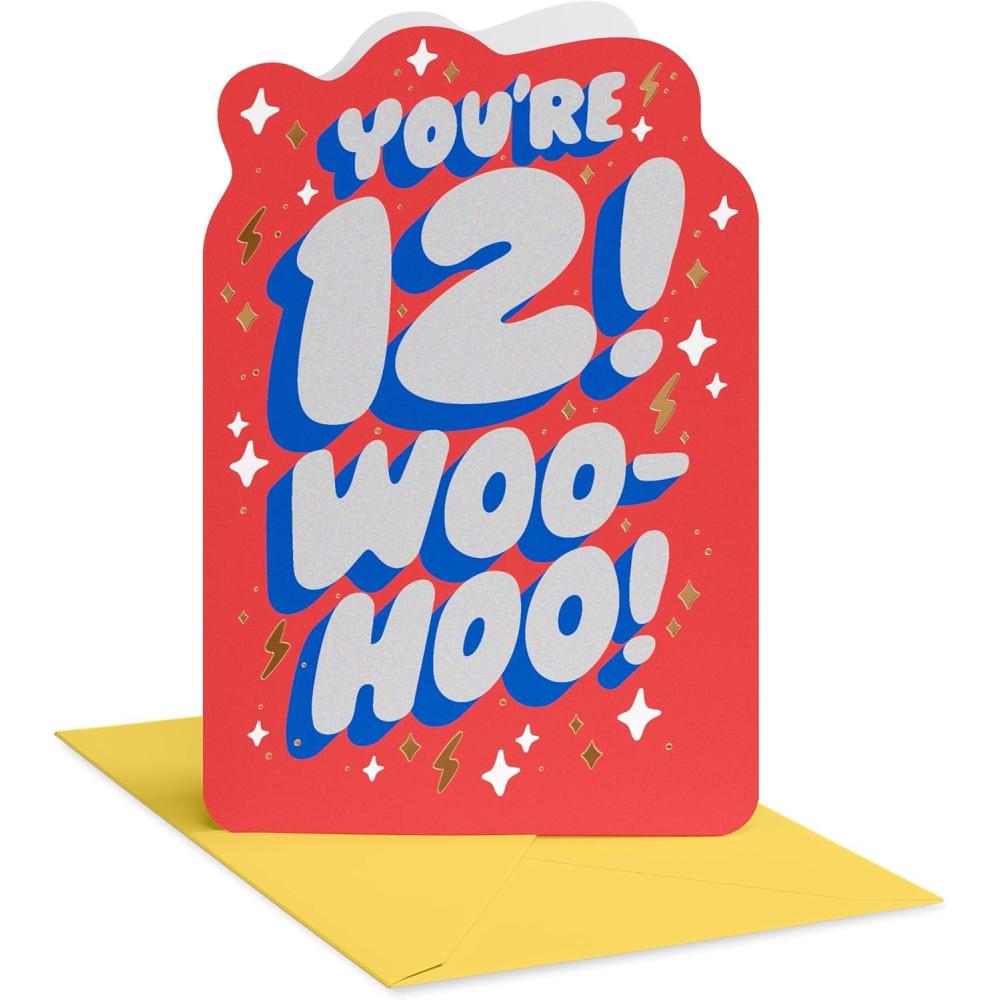 image:imageAmerican Greetings Epic 12th Birthday Card for Kids Happy Birthday Card for 12YearOld Boys or Girls Celebrating You