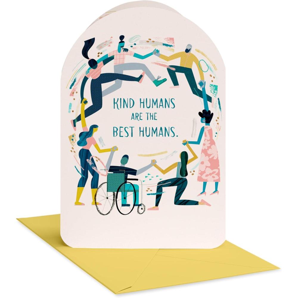 image:imageAmerican Greetings Multilingual Birthday Card Joy All DayKind Humans Circle