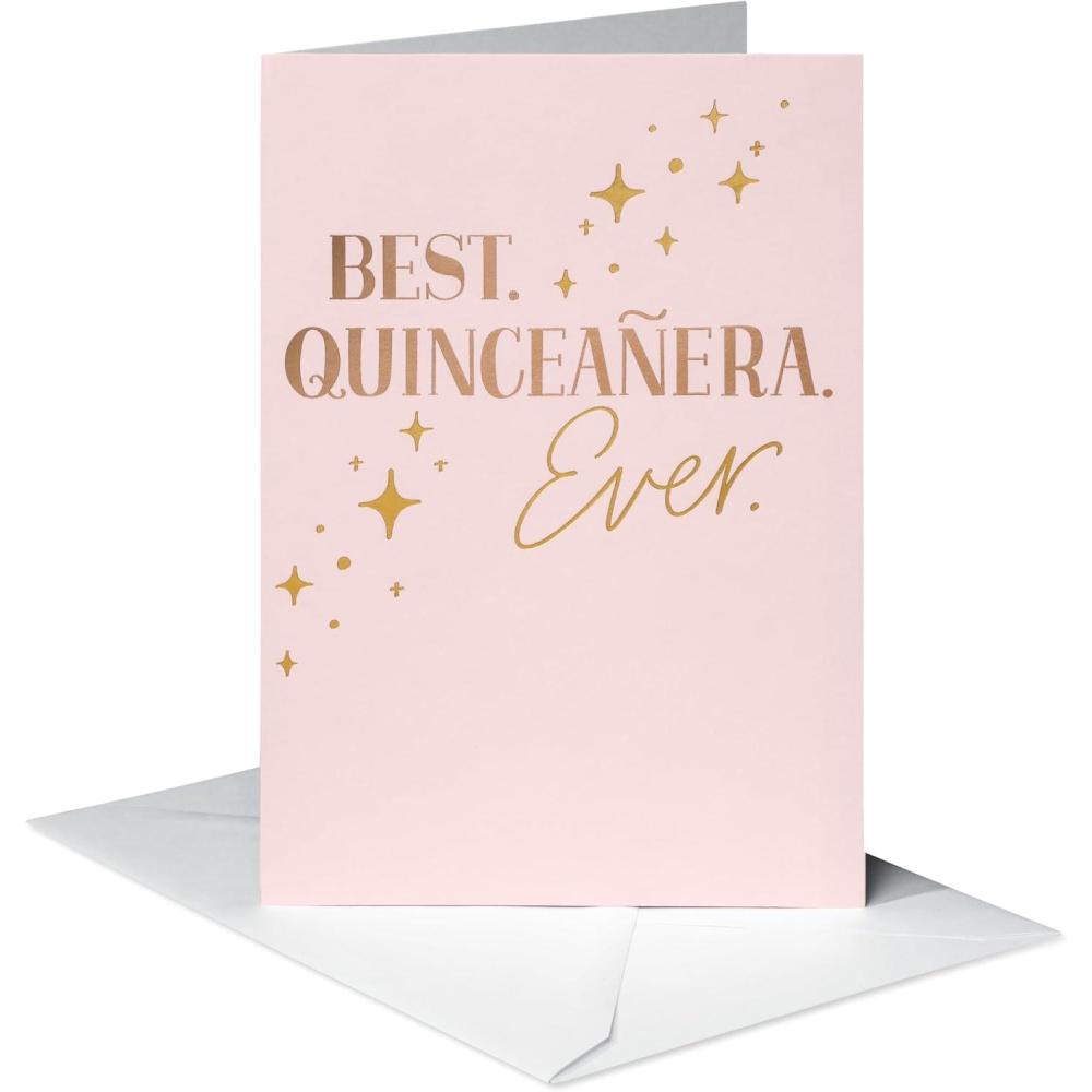image:imageAmerican Greetings Quinceaera Card Most Beautiful ThingsSparkles and Lettering