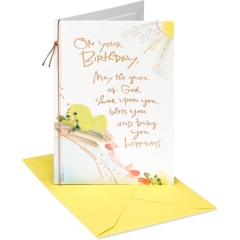 image:imageAmerican Greetings Religious Birthday Card Plus OneWonderful Birthday