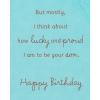 American Greetings Birthday Card for Dad from Son, Happy Birthday Dad Card (For All the Things)(Fishing Boat)