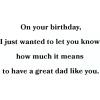 American Greetings Birthday Card for Dad from Son, Happy Birthday Dad Card (For All the Things)(Pattern with Stars)