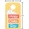 American Greetings Birthday Door Hanger, Here’s To You, BirthYAY (6-Count)(Cake and Stripes DoorHngrs)
