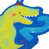 American Greetings Dinosaur 2nd Birthday Card for Toddler Kids, Happy Birthday Card for 2-Year-Old Boys or Girls (Twice as Nice)(Two Dinos with 2)