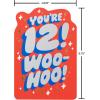American Greetings Epic 12th Birthday Card for Kids, Happy Birthday Card for 12-Year-Old Boys or Girls (Celebrating You)
