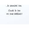 American Greetings Feminine Best Friend Birthday Card Designed by Bouffants and Broken Hearts (Loyalty is Fierce)(Cheetah Paw Holding Glass)