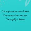 American Greetings Feminine Best Friend Birthday Card Designed by Bouffants and Broken Hearts (Loyalty is Fierce)(Cherries Drinking)