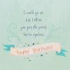 American Greetings Feminine Best Friend Birthday Card Designed by Bouffants and Broken Hearts (Loyalty is Fierce)(You’re Ageless)