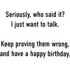 American Greetings Funny Birthday Card for Women, Black and Pink Card for Her (Prove Them Wrong)(Hotter Every Year)