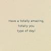 American Greetings Happy Birthday Sign Language Card (Totally You)(Happy You Day Hands)