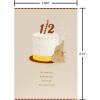 American Greetings Happy Half Birthday Card for Baby, Gender Neutral (Halfway to One!)