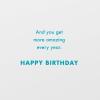 American Greetings Multilingual Birthday Card (Joy All Day)(Fun Figures)
