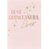 American Greetings Quinceañera Card (Most Beautiful Things)(Sparkles and Lettering)