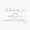 American Greetings Religious Birthday Card (Plus One)(Wonderful Birthday)