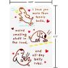 American Greetings Silly Dog Birthday Card for Mom or Dad from Puppy, Pet (Birthday Treat)(Dog Spot Series)