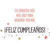 American Greetings Spanish Birthday Card for Kids (Feliz Cumpleaños)(Cake Slice)